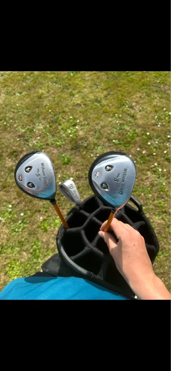 Wilson staff 3 and 5 wood - Image 1