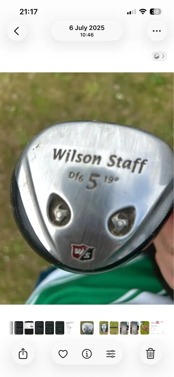 Wilson staff 3 and 5 wood - Image 4