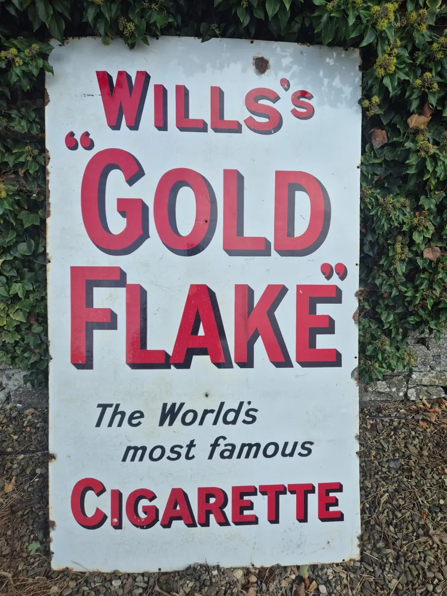 Old Enamel sign - Image 3