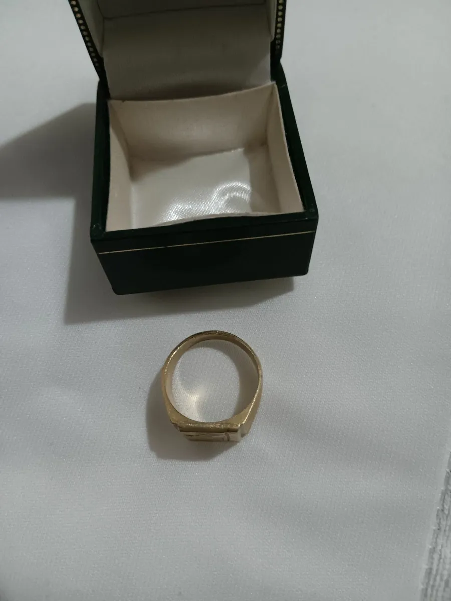 Gold men ring - Image 3