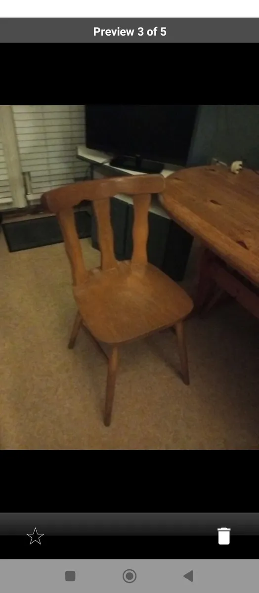 Free table and chairs - Image 2