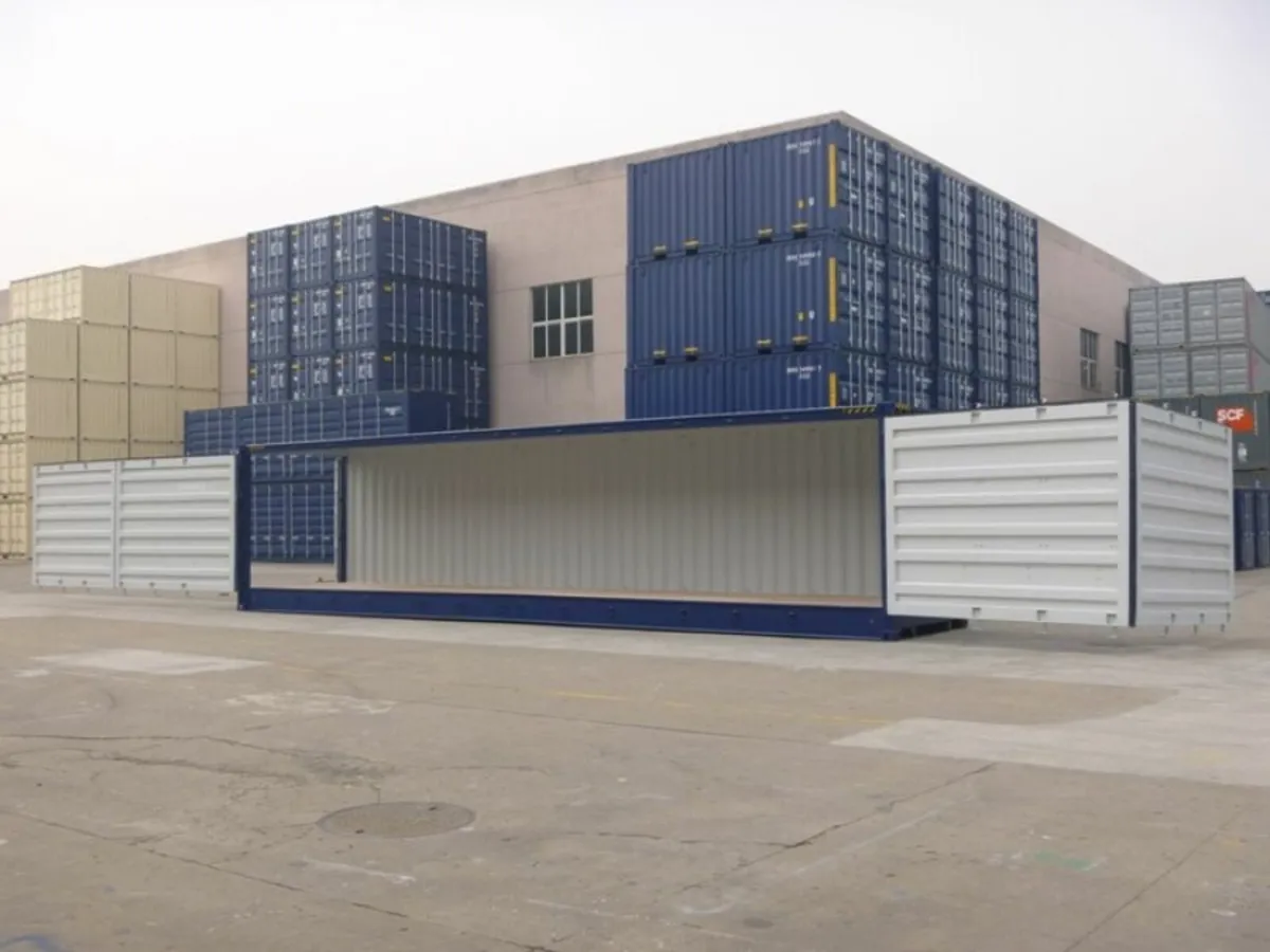 40ft FullSide Access-Open Sided Shipping Container - Image 4