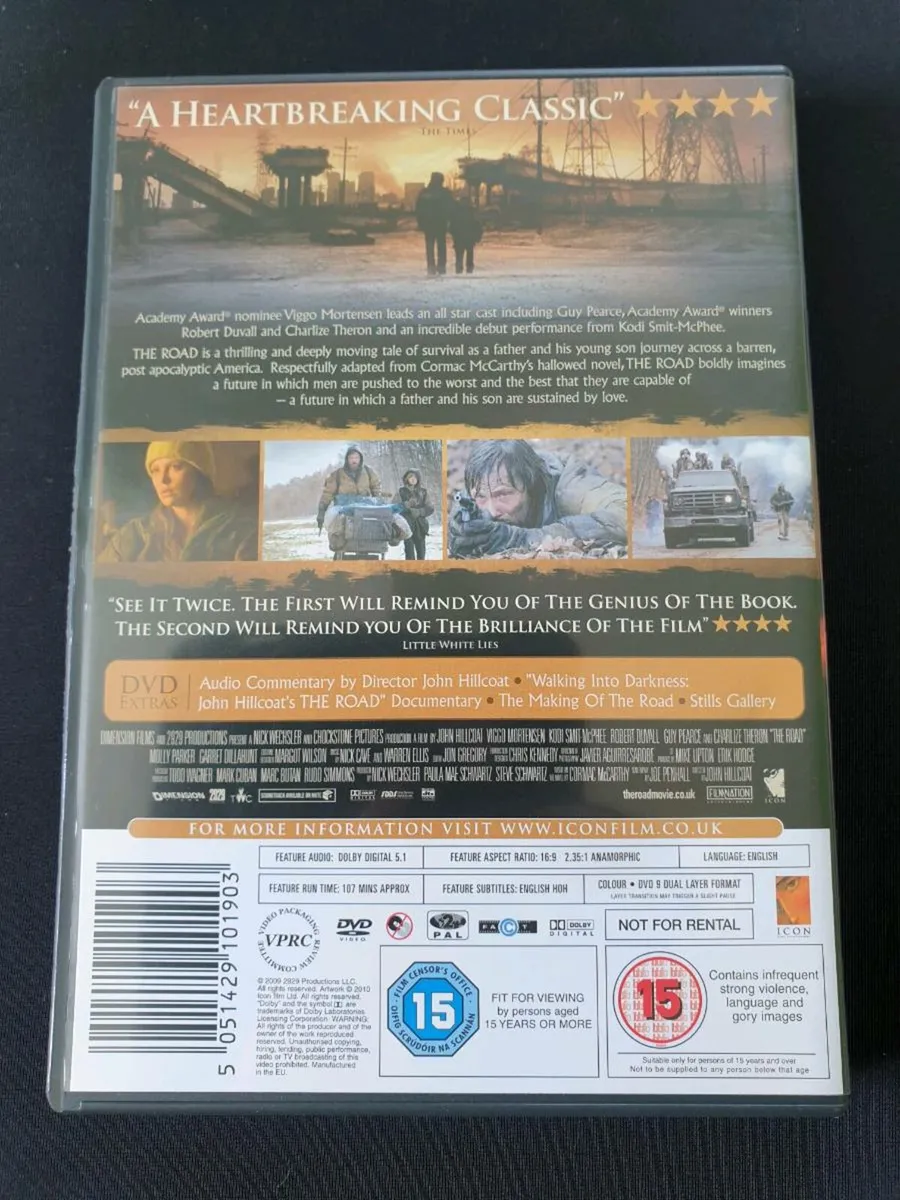 The Road 2009 DVD Viggo Mortensen Kodi Smit-McPhee - Image 2