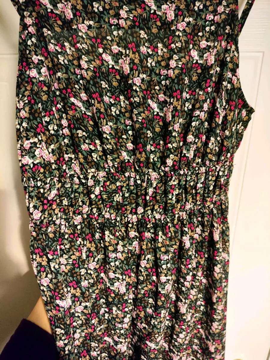 Floral Sleeveless Summer Dress – Primark – Size UK - Image 4