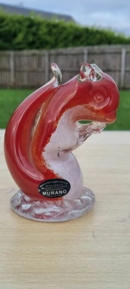 Murano glass squirrel - Image 1