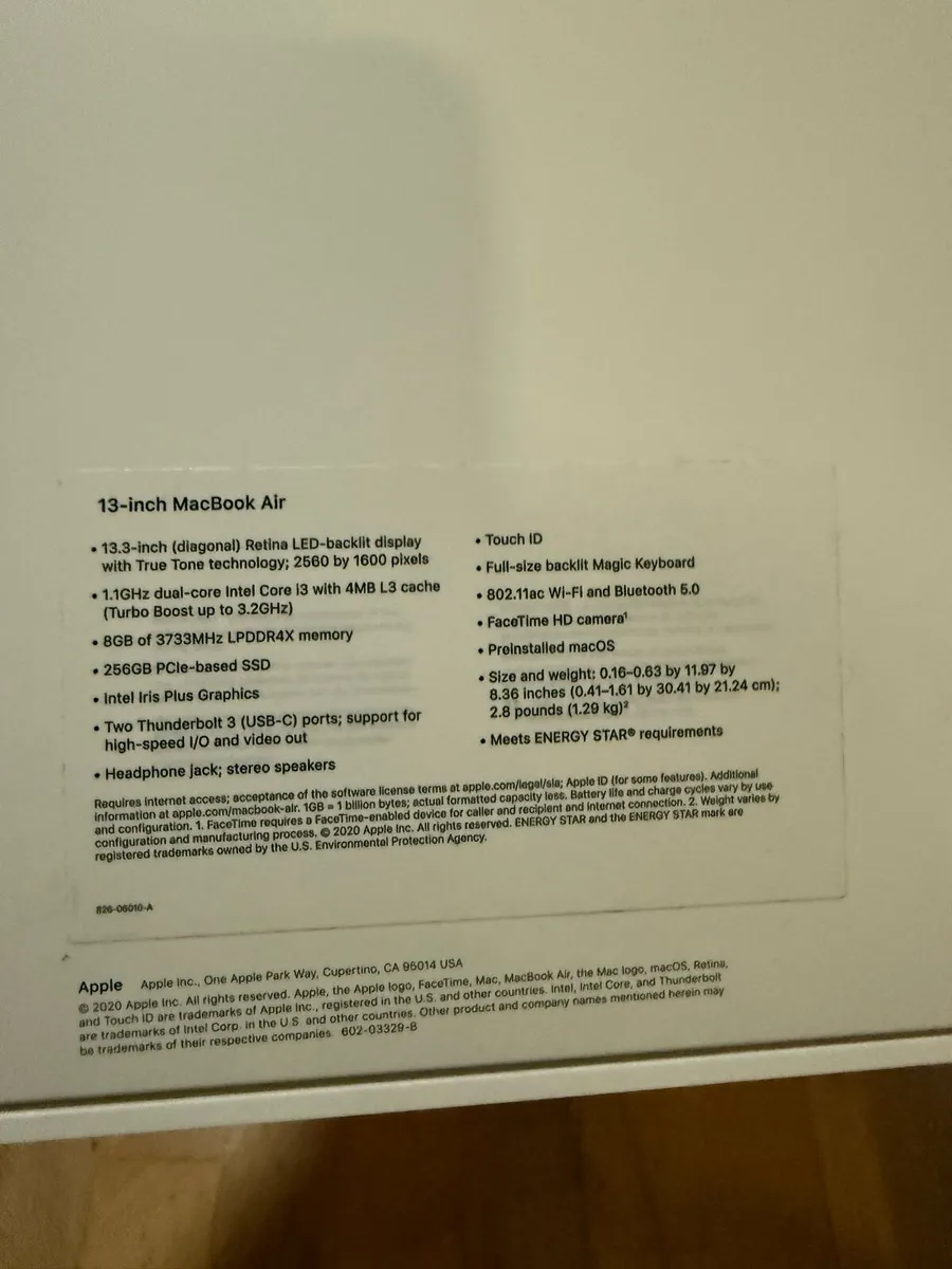 Macbook Air - Image 1