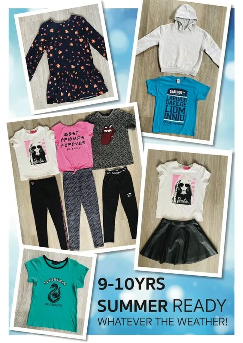 Girls Clothes Bundle - 11 Pieces -  9-10yrs - Image 2