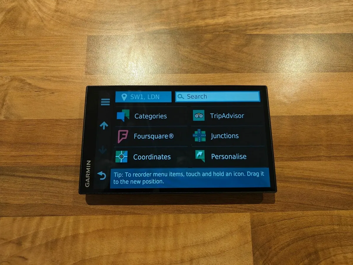 Garmin DriveSmart 65 sat nav - Eircodes - Europe - Image 4