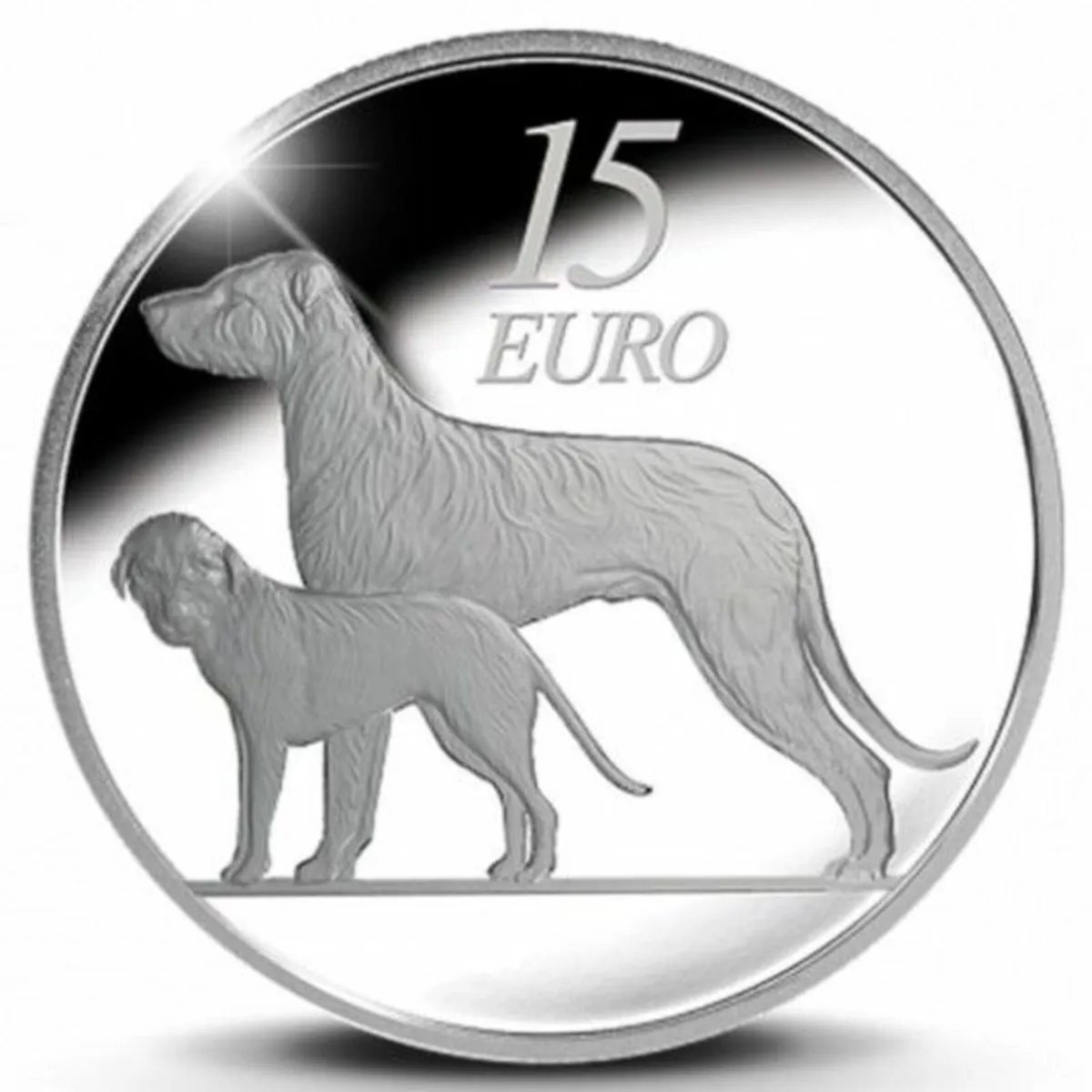 Silver Proof... The Irish Wolfhound - Image 1