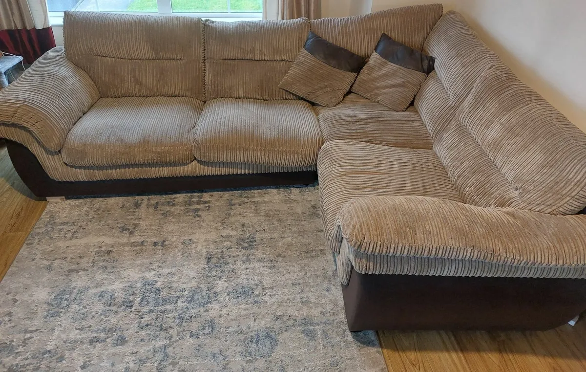 Large corner couch