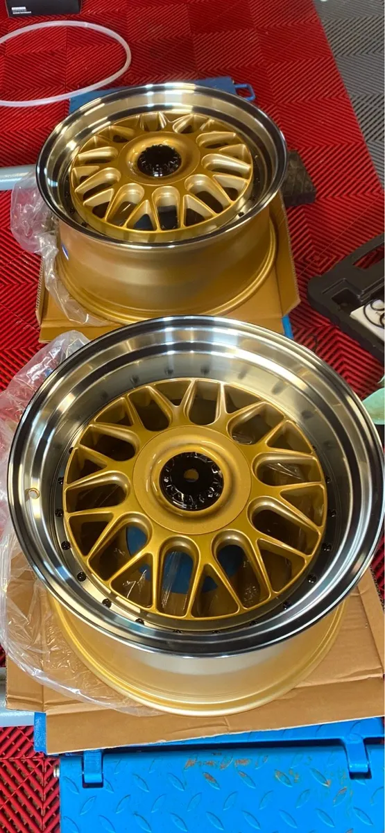 Brand new Porsche 18”” BBS style wheels and Tyres - Image 3