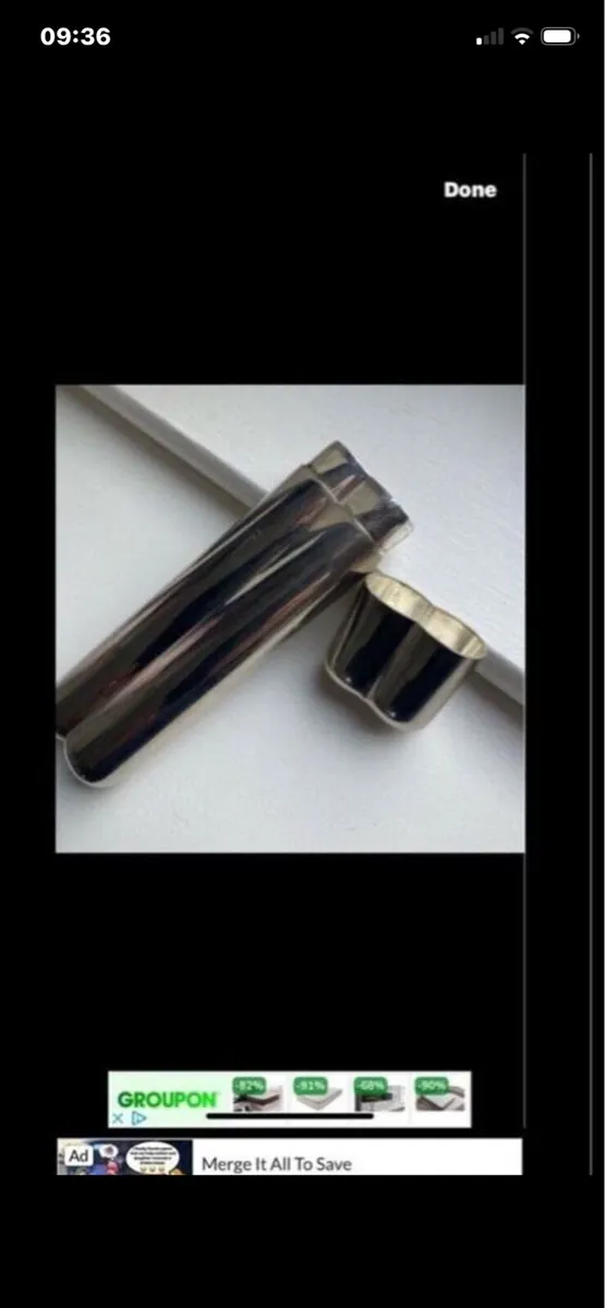 Metal Chamaco Double Tube Cigar Case - Image 4