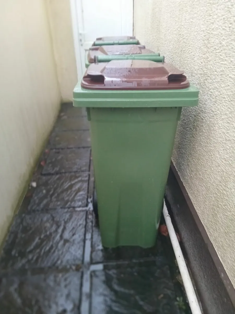 3 WHEELIE BINS - Image 2