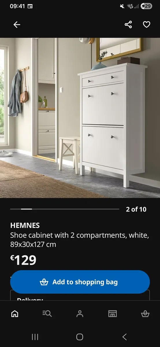 Shoe storage cabinet - Image 2