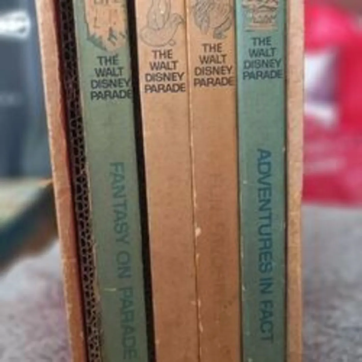 Vintage Walt Disney 4 Book Boxset complete set - Image 2