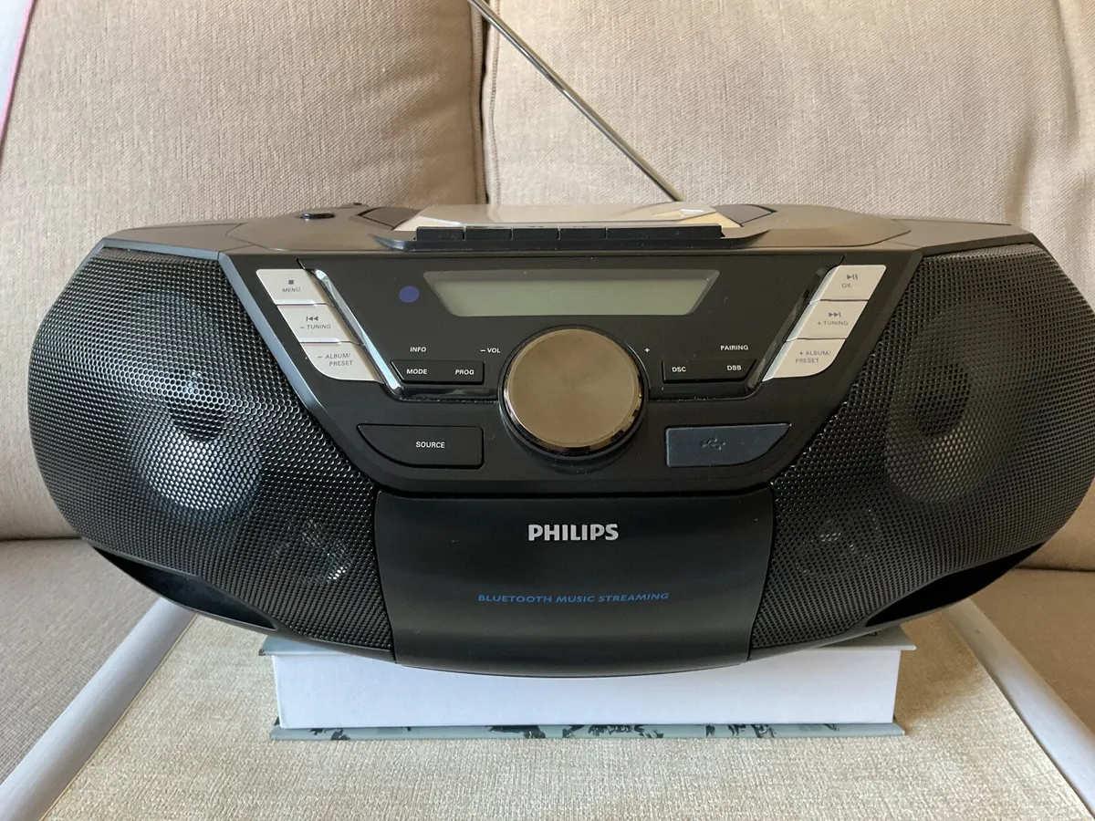 Philips Radio CD Tape boombox - Image 4