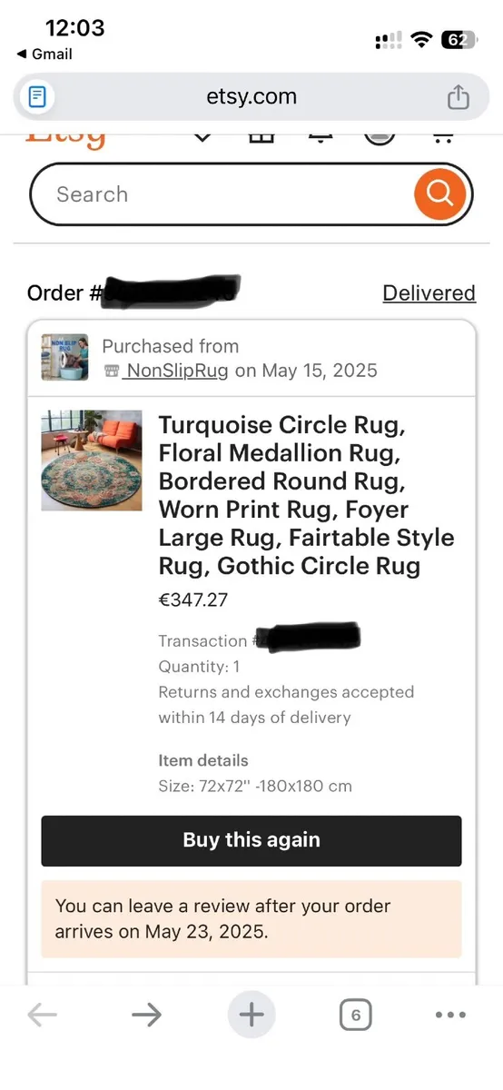 Large round Rug - Image 2