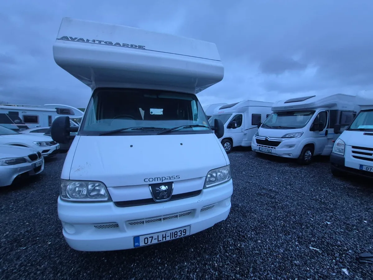 Peuget compas avangard 2007   RHD 4berth new tyres - Image 1