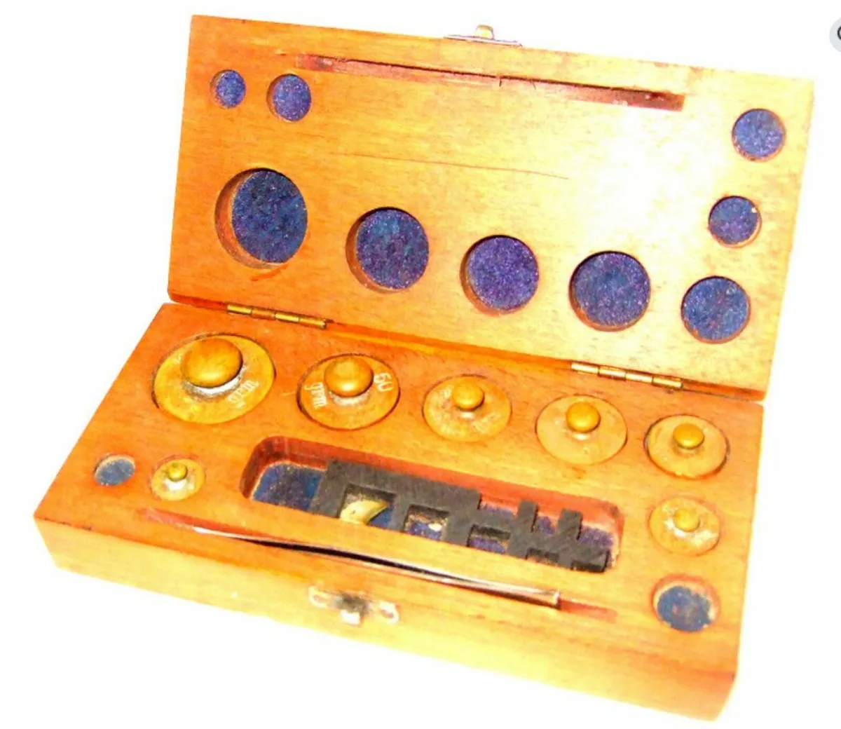 Vintage Set Apothecary's Weights - Image 4