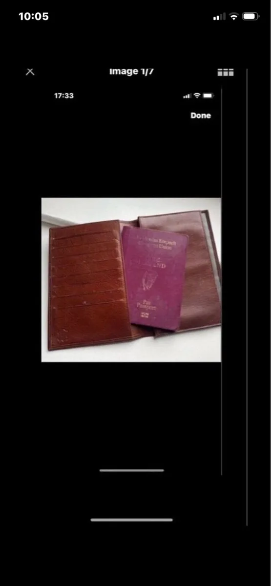 Quality Leather Travel Wallet - Image 1