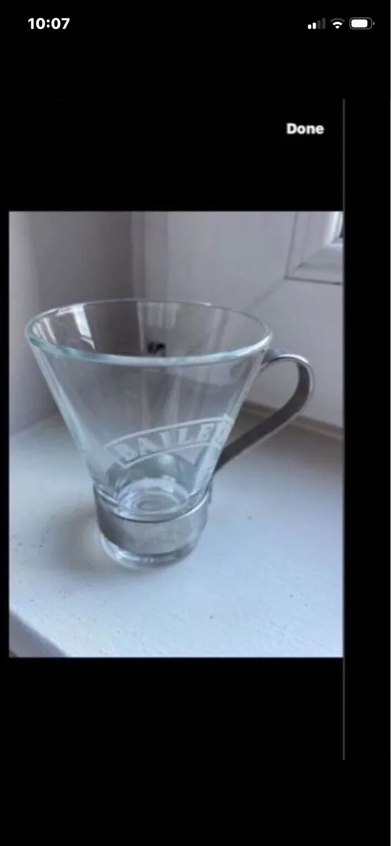 Rare Baileys Glasses Set (6) - Image 2