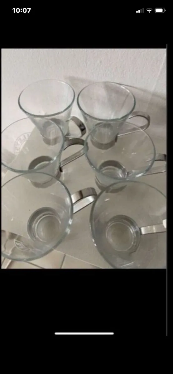 Rare Baileys Glasses Set (6) - Image 3