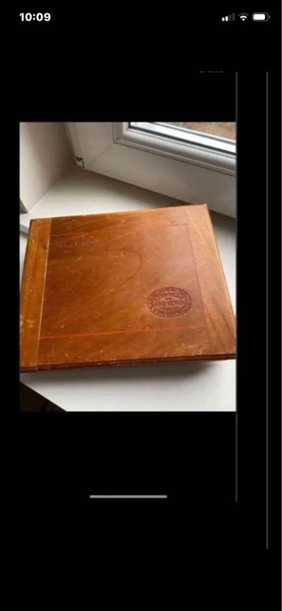 Vintage Timber Cigar Box - Image 2