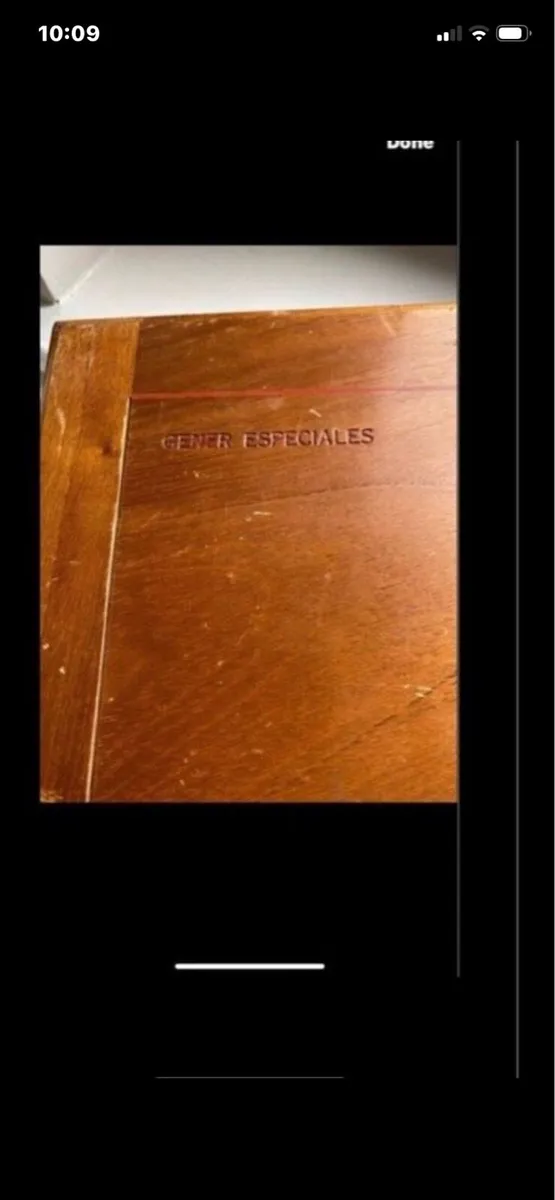 Vintage Timber Cigar Box - Image 3