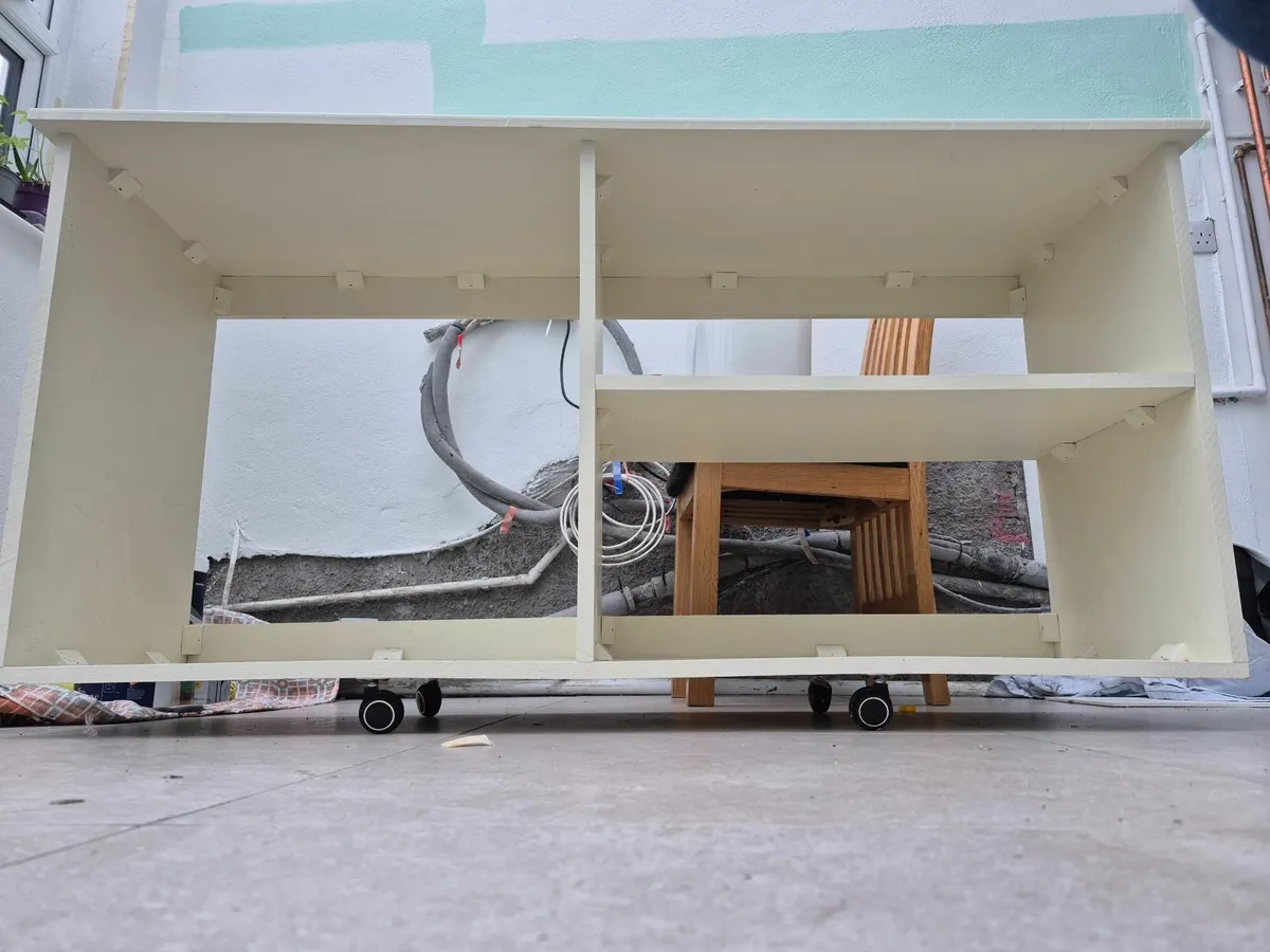 Storage unit on castors 142/ 46 cm - Image 3