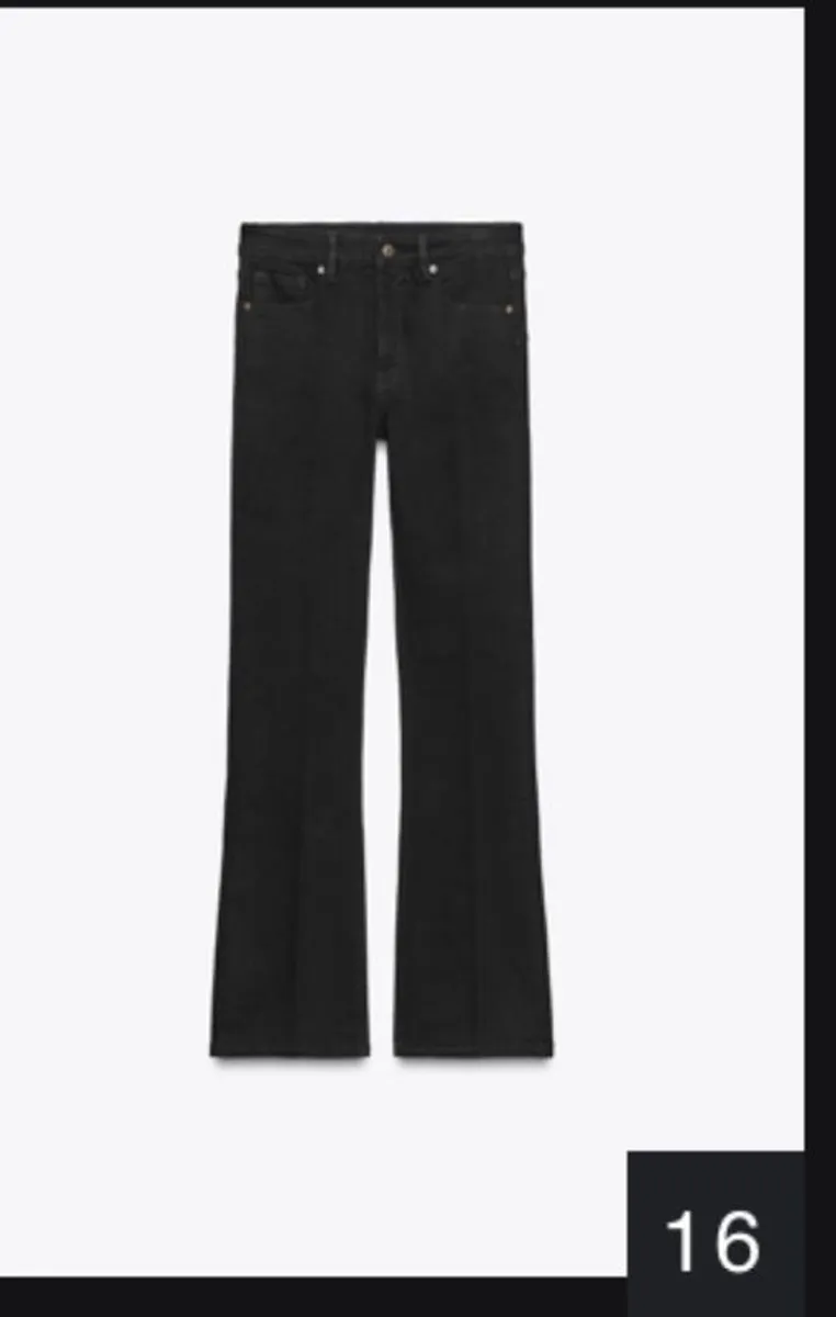 zara black jeans - Image 1