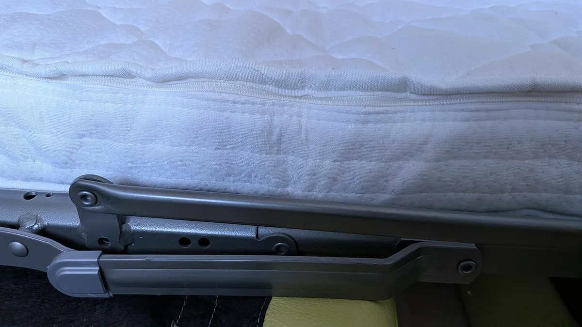 Real Leather Sofa Bed - Image 3