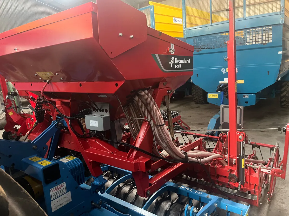 Used 2021 Kverneland Mounted 3m i drill - Image 4