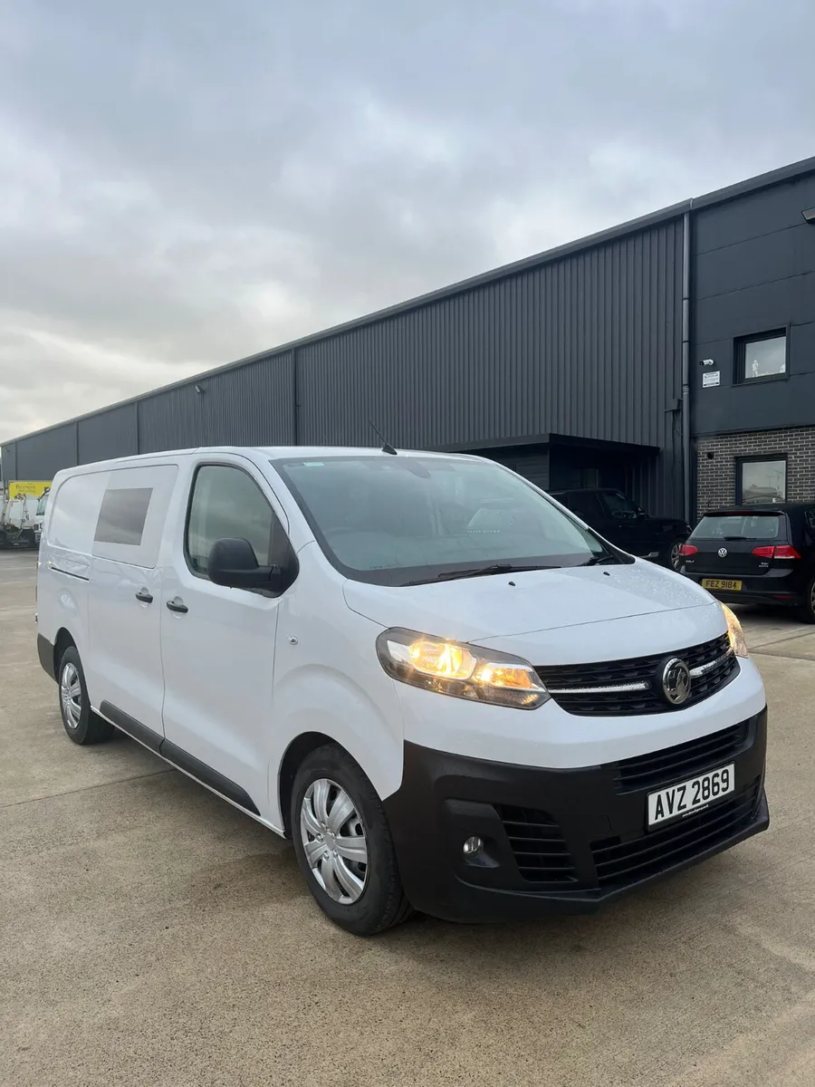 October 2022 Vauxhall Vivaro 2.0d Crew Cab - Image 1