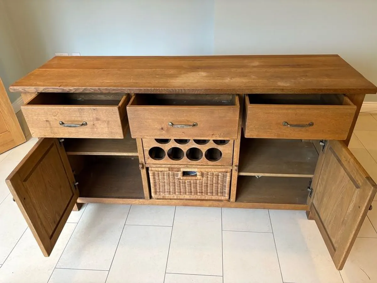 Solid Oak Dresser - Image 4