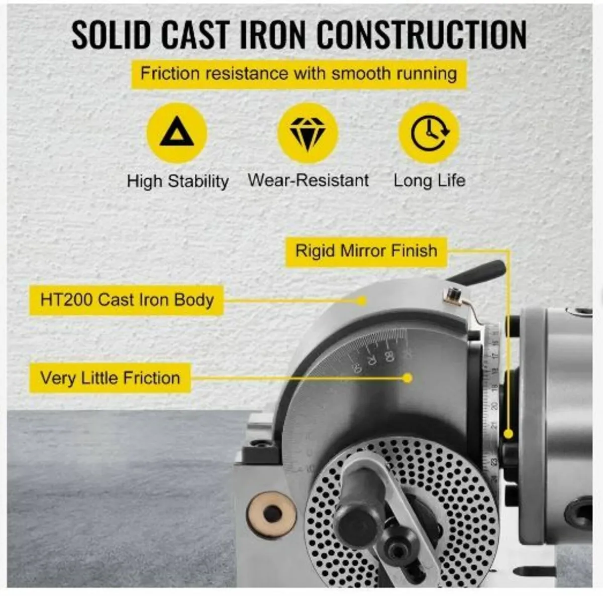 BS-0 Precision Dividing Head, Horizontal Dividing - Image 4
