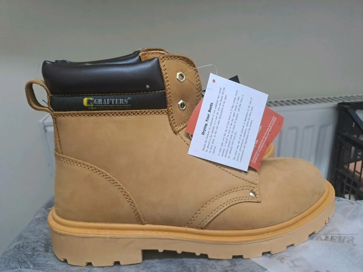Grafters Apprentice Safety Boots UK 12 - Image 1