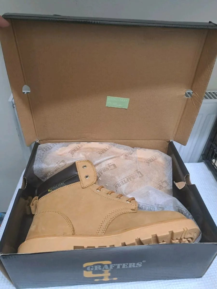 Grafters Apprentice Safety Boots UK 12 - Image 2