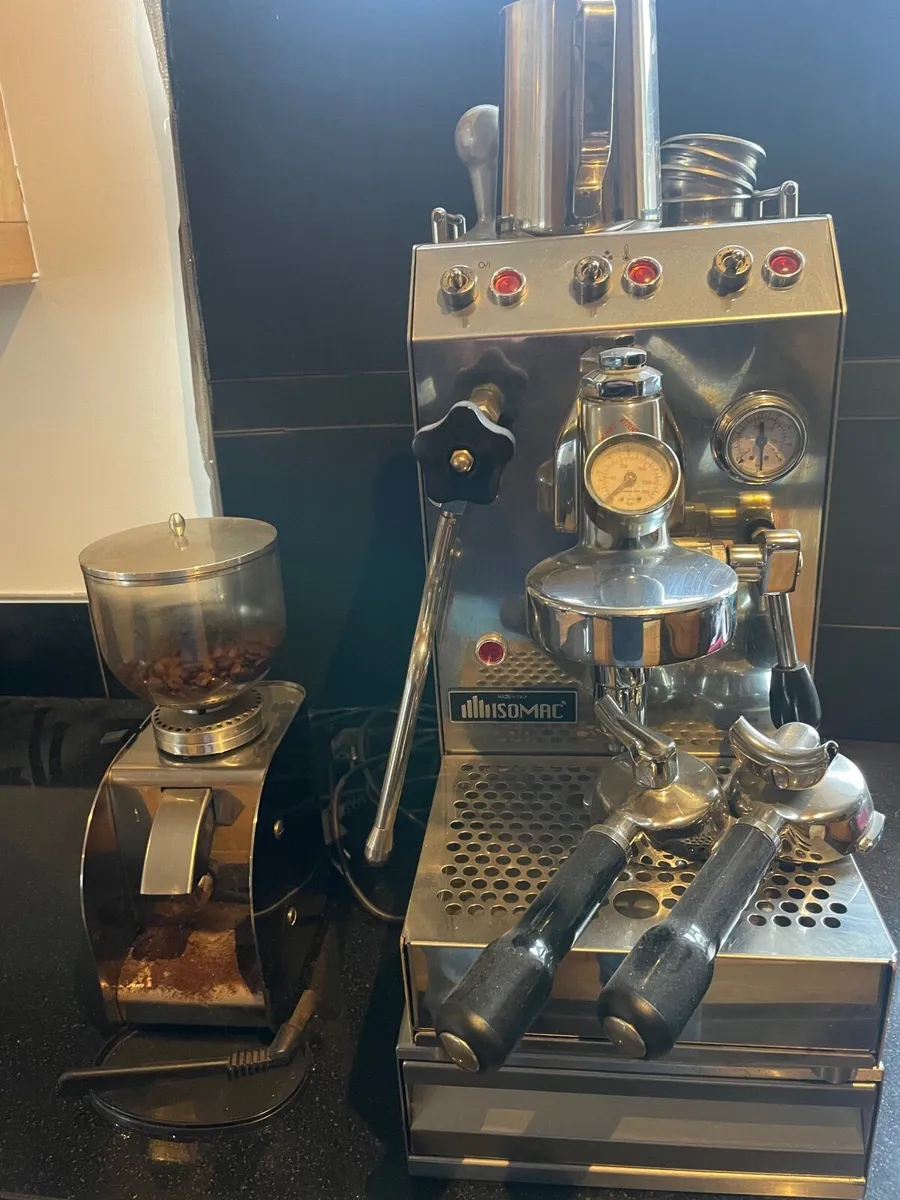 espresso machine + grinder - Image 1