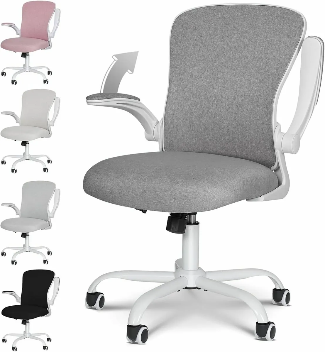 Office Chair Desk Flip-up Armrest Ergonomic - Image 1