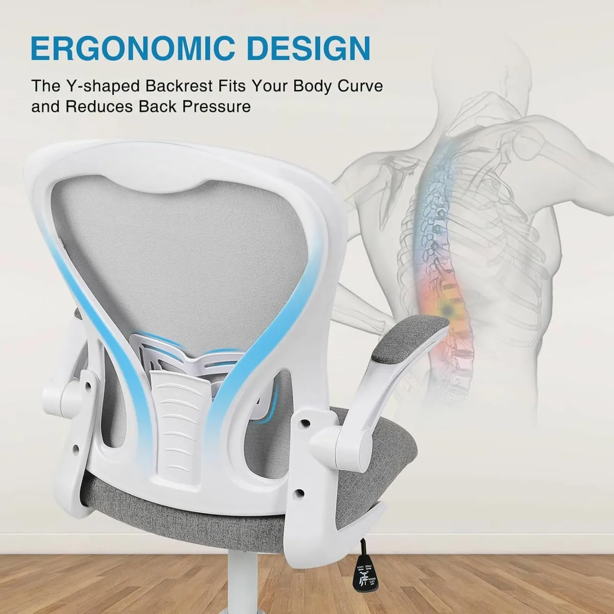 Office Chair Desk Flip-up Armrest Ergonomic - Image 4