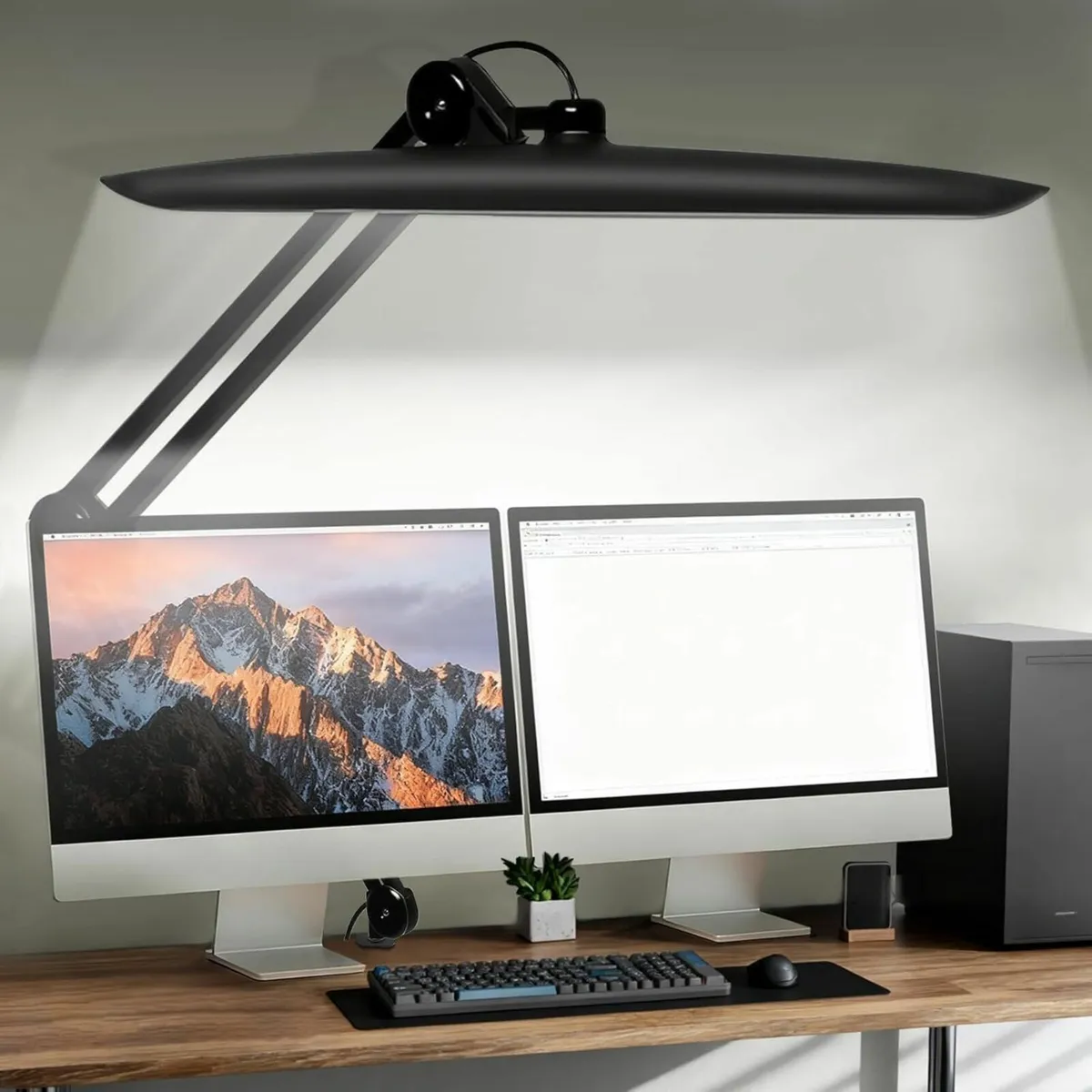 20 LED Desk Lamp with Clamp 24W CCT Adjustable - Image 1