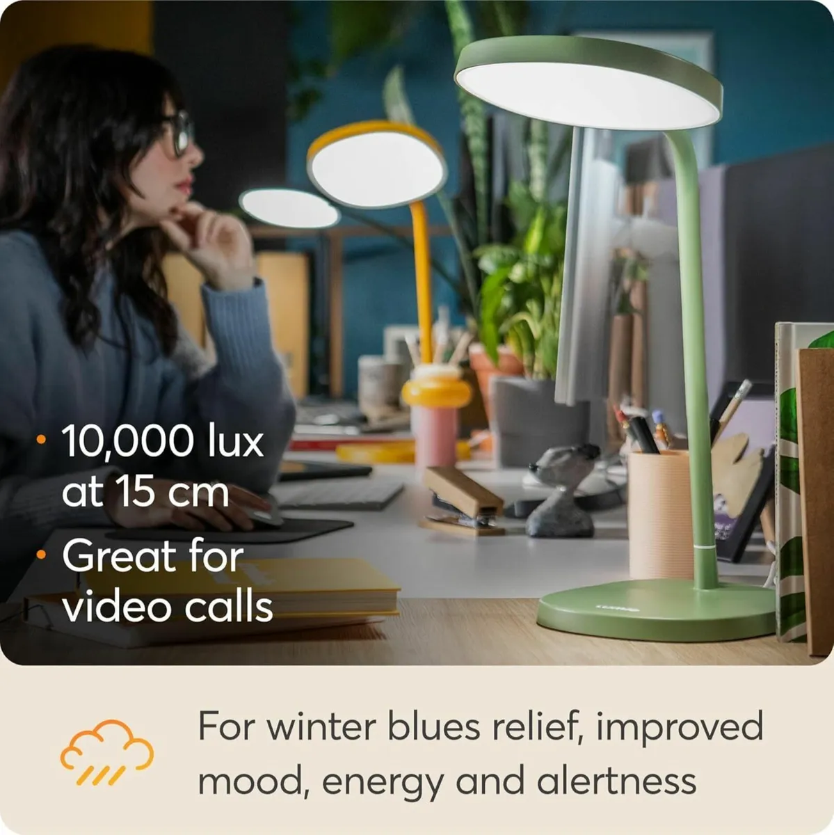 Task Highly Adjustable Bright Light Therapy LED - Image 4