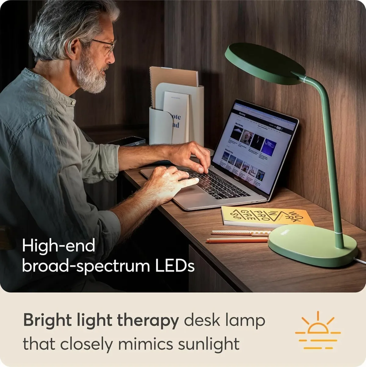 Task Highly Adjustable Bright Light Therapy LED - Image 2