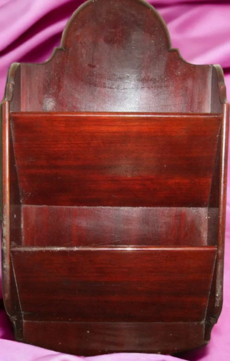 Vintage Wooden Letter Rack - Image 4