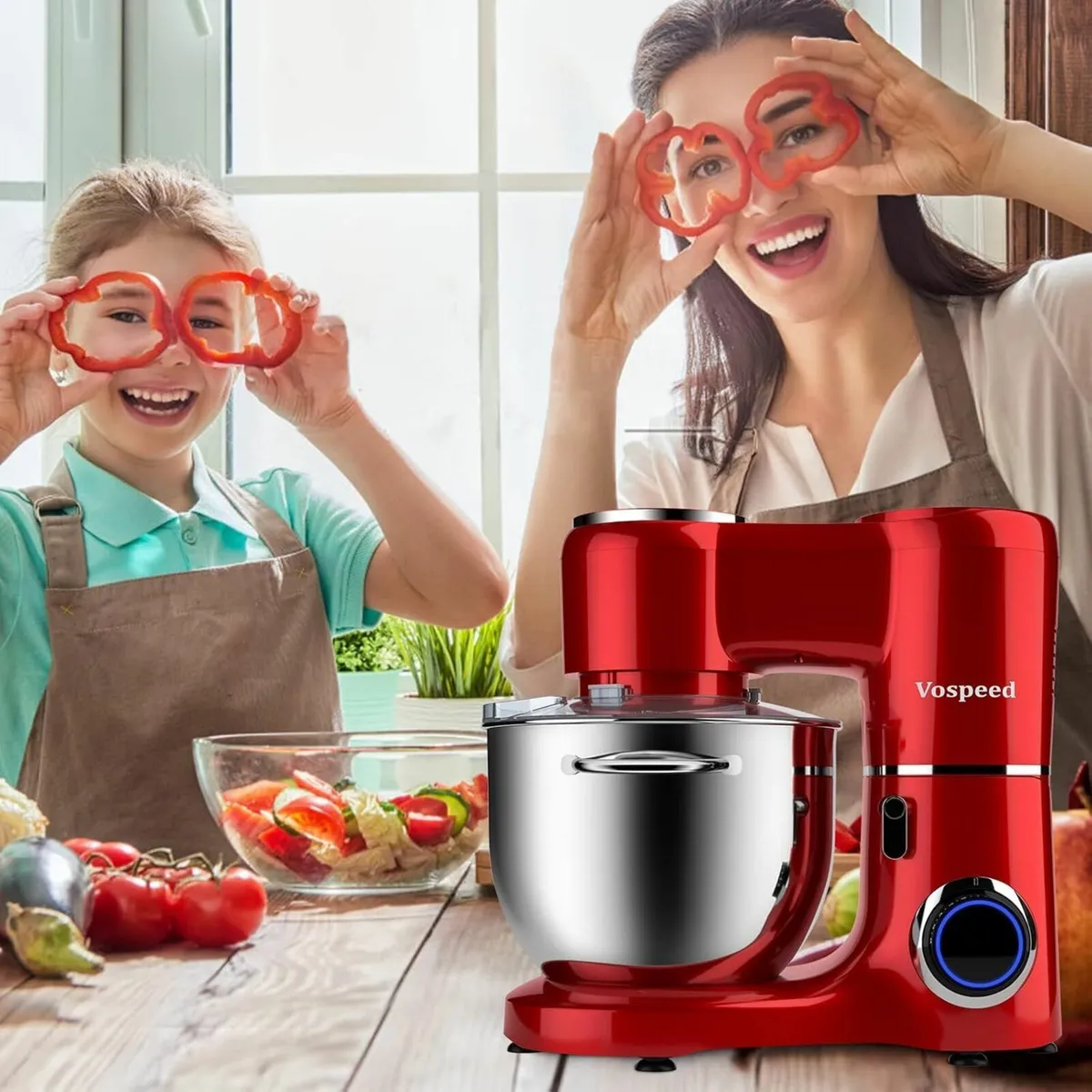 Stand Mixer 8L Cake Electric Kitchen Food with - Image 2