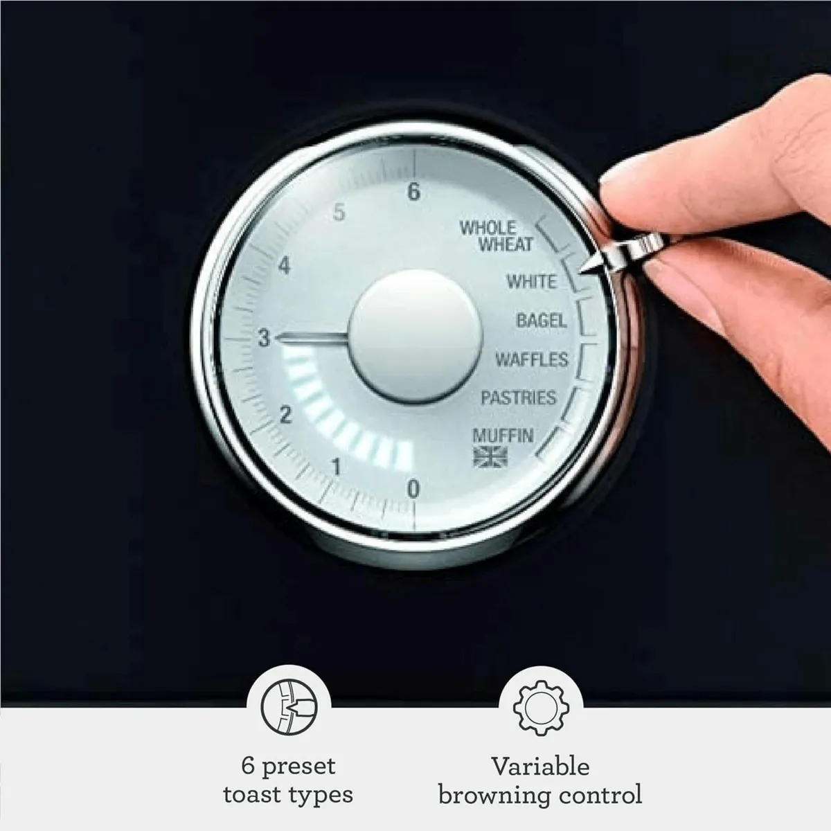 - Toast Select Luxe Compact 2-Slice Toaster 6 - Image 4