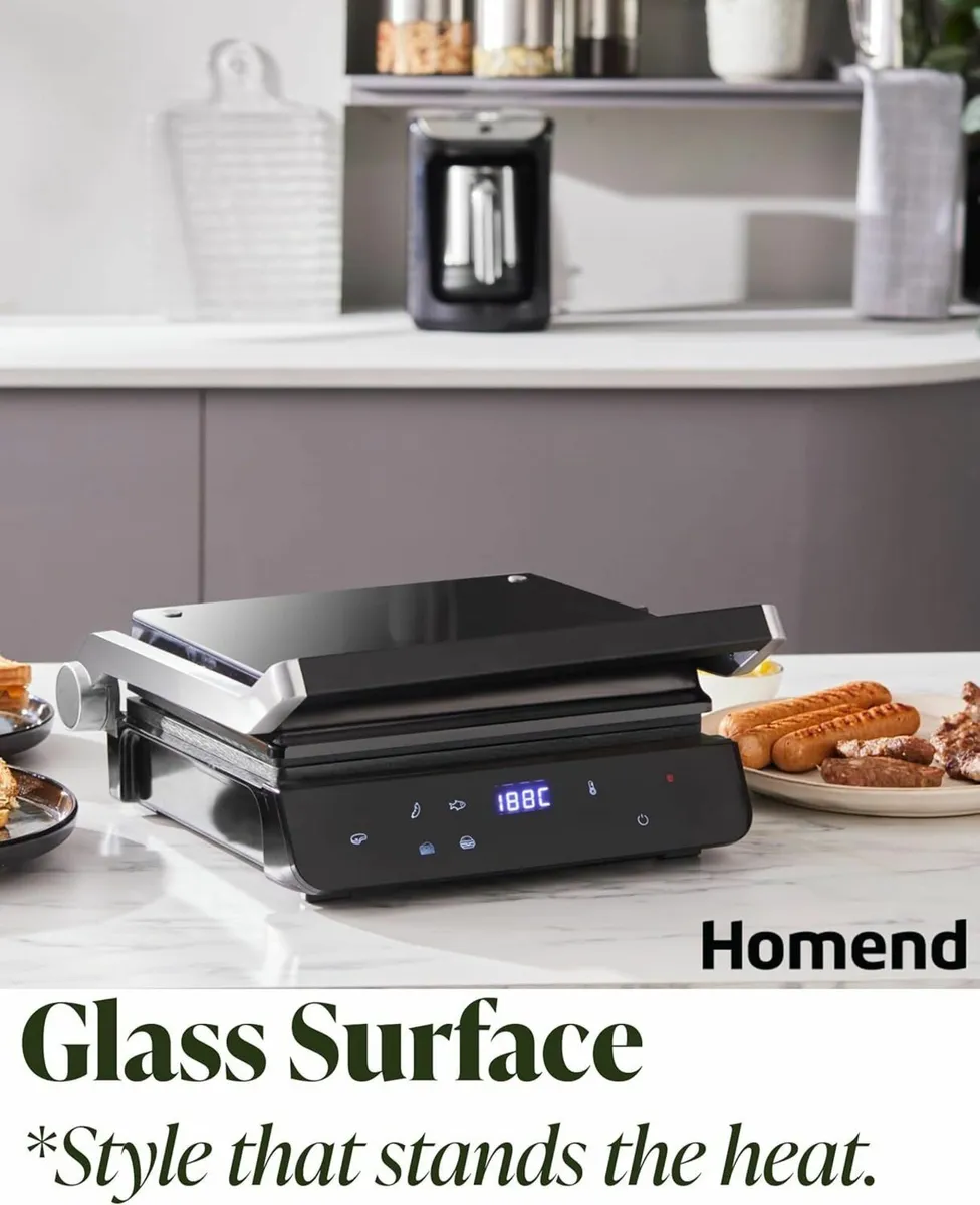 Grilliant 2000W Glass Surface 5 Pre-Programmed - Image 2