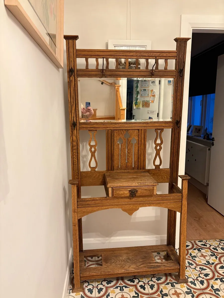 Vintage Hall coat stand - Image 1