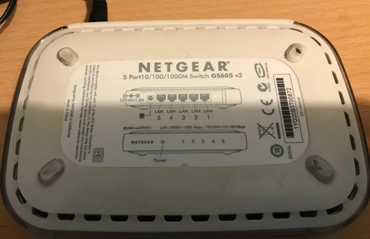 Tenda G1008D and NetGear GS605 Network Switches - Image 2