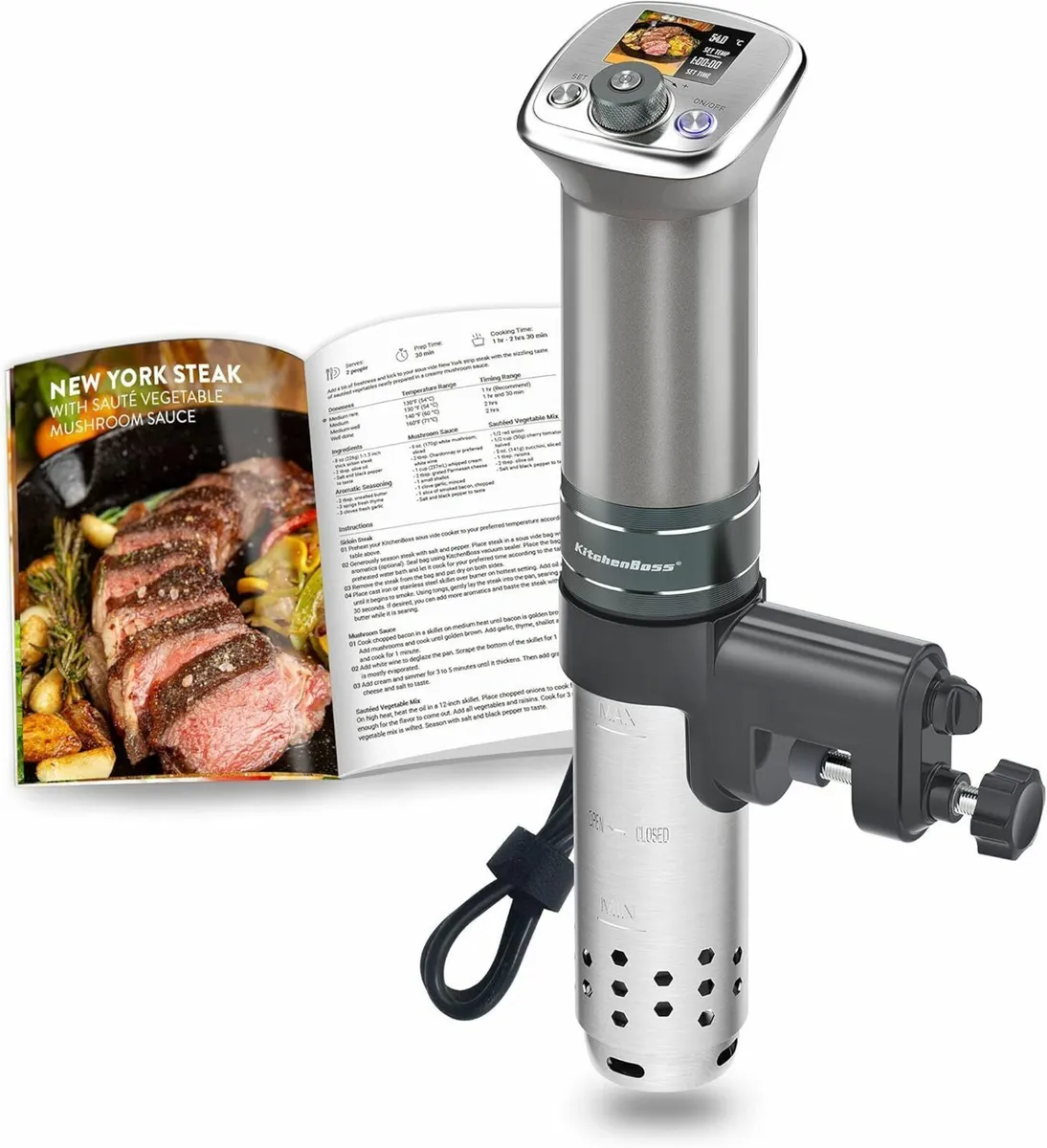 Sous Vide Cooker Ultra-Quiet Immersion-Circulator: - Image 1